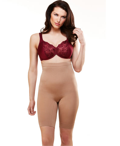 7301RS Shaping High Waist Brief with Lace - Lunaire: Prettier Bras That Fit  & Flatter Your Curves!